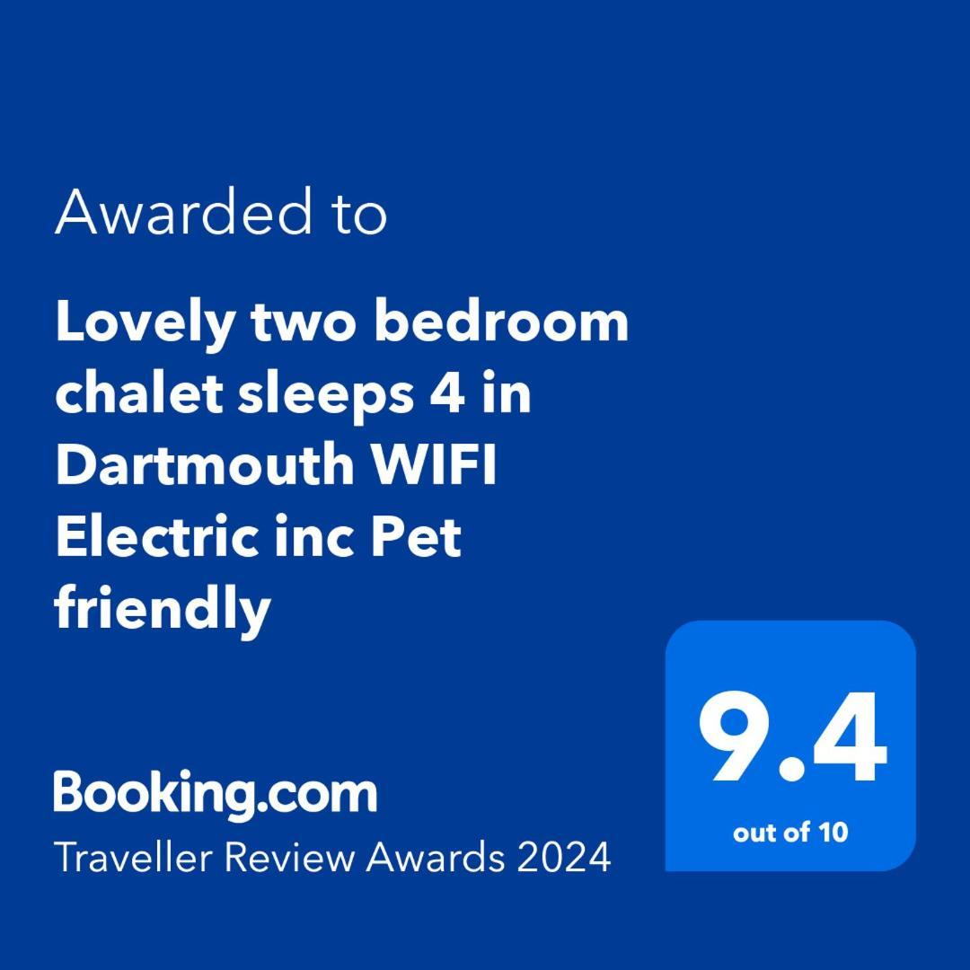 Caldon Holiday Chalet Sleeps 4 In Dartmouth Wifi Electric Inc Pet Friendly Luaran gambar